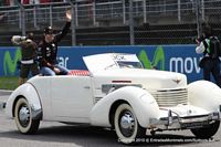 F1 Drivers Parade Montmelo, Timo Glock - delante de la tribuna principal del Circuit de Catalunya